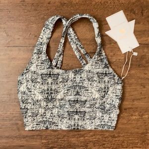 Buffbunny Rosa Sports Bra, Hustle Print, XS